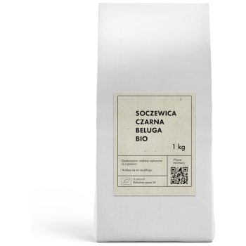 SOCZEWICA CZARNA BELUGA BIO 1 kg - THE PLANET
