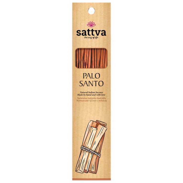 KADZIDŁO INDYJSKIE PALO SANTO (15 szt.) 30 g - SATTVA (WELLNESS)