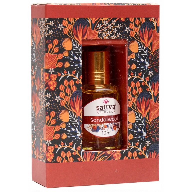 PERFUMY W OLEJKU DRZEWO SANDAŁOWE (ROLL-ON) 10 ml - SATTVA (AYURVEDA)