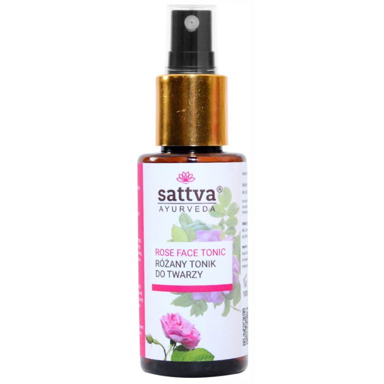 TONIK DO TWARZY RÓŻANY 100 ml - SATTVA (AYURVEDA)