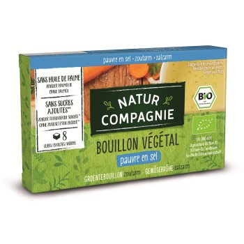 BULION - KOSTKI WARZYWNE BEZ DODATKU CUKRÓW O NISKIEJ ZAWARTOŚCI SOLI BIO (8 x 8