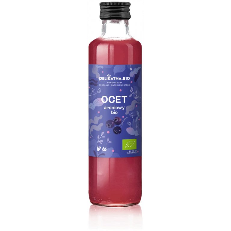 OCET ARONIOWY BIO 250 ml - DELIKATNA (ZAKWASOWNIA)