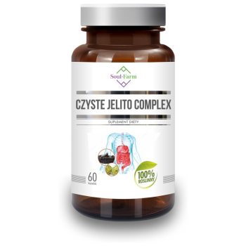 KAPSUŁKI NA TRAWIENIE (CZYSTE JELITO COMPLEX) 60 szt. - SOUL FARM