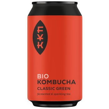 KOMBUCHA HERBATA CZARNA BEZGLUTENOWA BIO 330 ml - FOREVER YOUNG KOMBUCHA