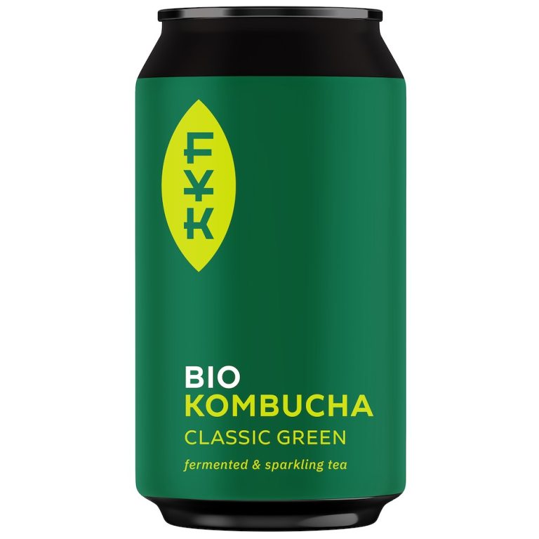 KOMBUCHA HERBATA ZIELONA BEZGLUTENOWA BIO 330 ml - FOREVER YOUNG KOMBUCHA