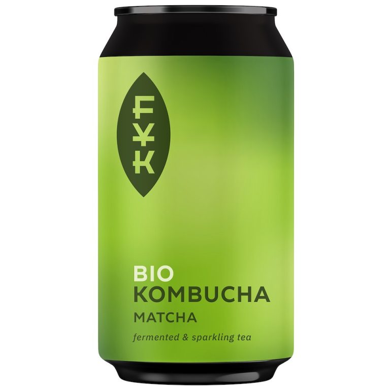 KOMBUCHA HERBATA MATCHA BEZGLUTENOWA BIO 330 ml - FOREVER YOUNG KOMBUCHA
