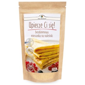 MIESZANKA NA NALEŚNIKI BEZ DODATKU CUKRÓW BEZGLUTENOWA 250 g - PIĘĆ PRZEMIAN