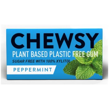 GUMA DO ŻUCIA Z KSYLITOLEM O SMAKU MIĘTY PIEPRZOWEJ (10 szt.) 15 g  - CHEWSY