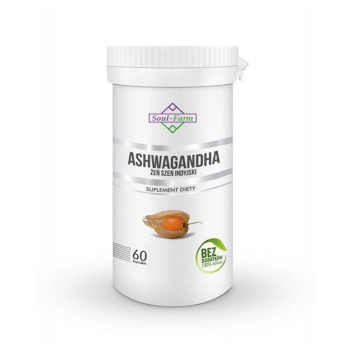 ASHWAGANDHA EKSTRAKT (500 mg) 60 KAPSUŁEK - SOUL FARM