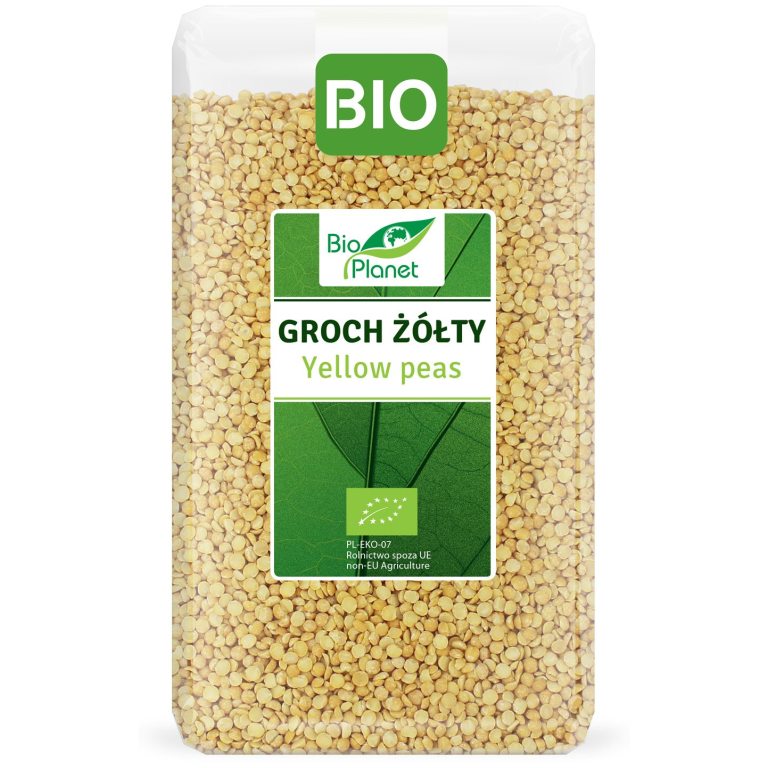 GROCH ŻÓŁTY BIO 1 kg - BIO PLANET