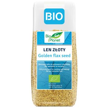 LEN ZŁOTY (SIEMIĘ LNIANE) BIO 200 g - BIO PLANET
