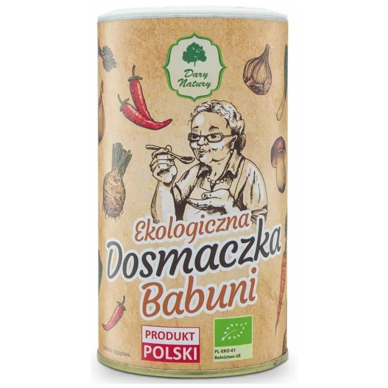 PRZYPRAWA UNIWERSALNA "DOSMACZKA BABUNI" BIO 250 g - DARY NATURY