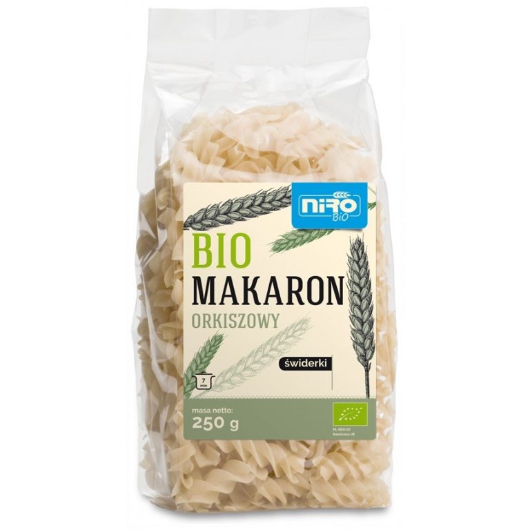 MAKARON (ORKISZOWY) ŚWIDERKI BIO 250 g - NIRO