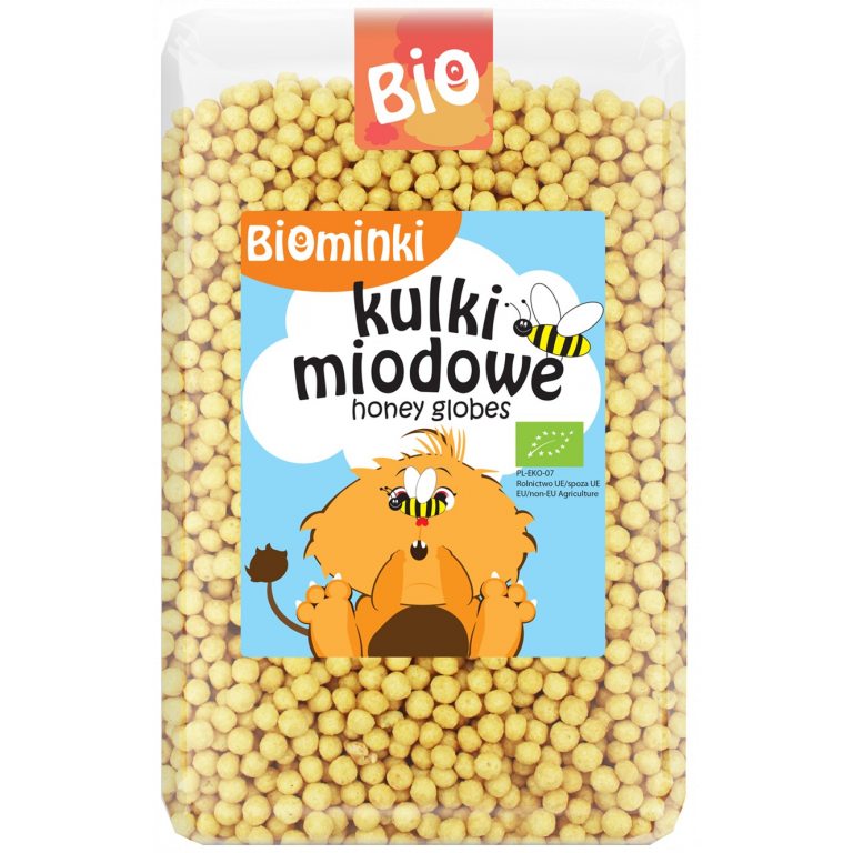 KULKI MIODOWE BIO 500 g - BIOMINKI