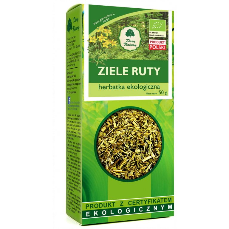 HERBATKA ZIELE RUTY BIO 50 g - DARY NATURY