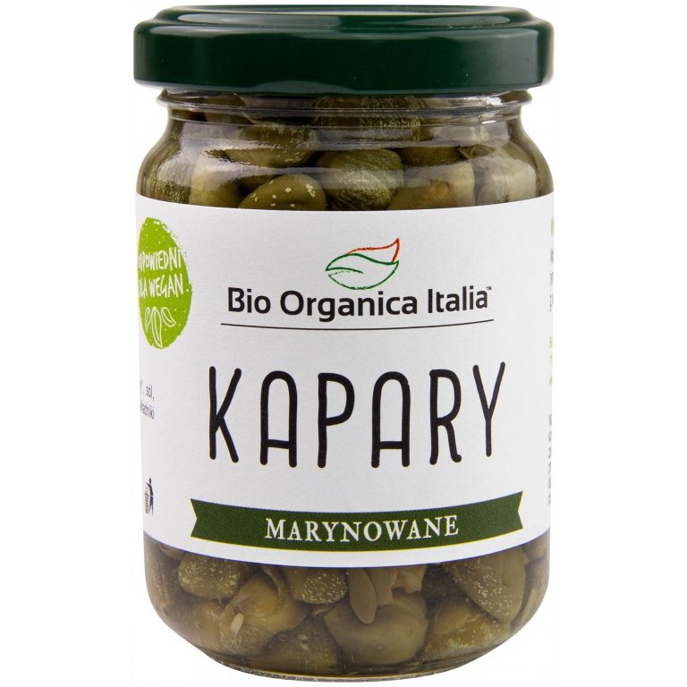 KAPARY MARYNOWANE BIO 140 g (90 g) (SŁOIK) - BIO ORGANICA ITALIA