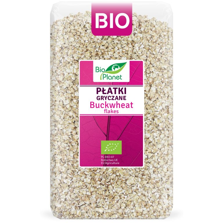 PŁATKI GRYCZANE BIO 600 g - BIO PLANET