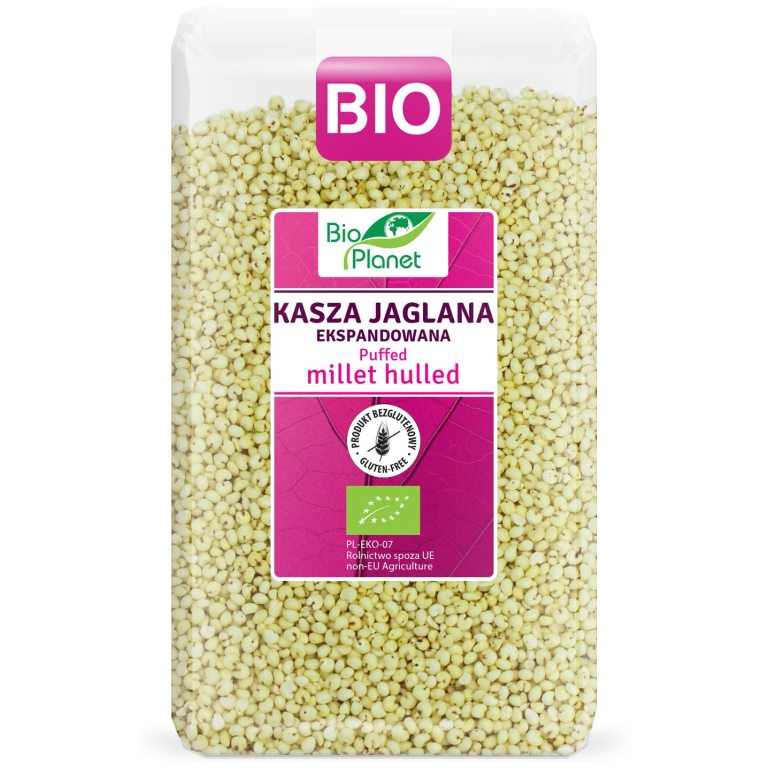 KASZA JAGLANA EKSPANDOWANA BEZGLUTENOWA BIO 150 g - BIO PLANET