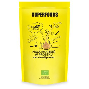 MACA SPROSZKOWANA BIO 150 g - BIO PLANET SUPERFOODS