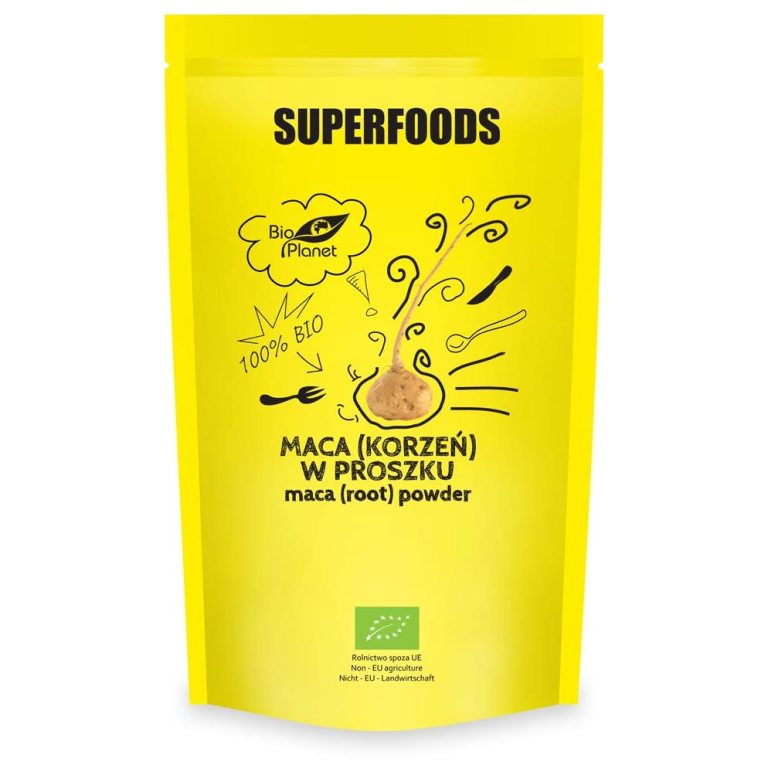 MACA SPROSZKOWANA BIO 150 g - BIO PLANET SUPERFOODS
