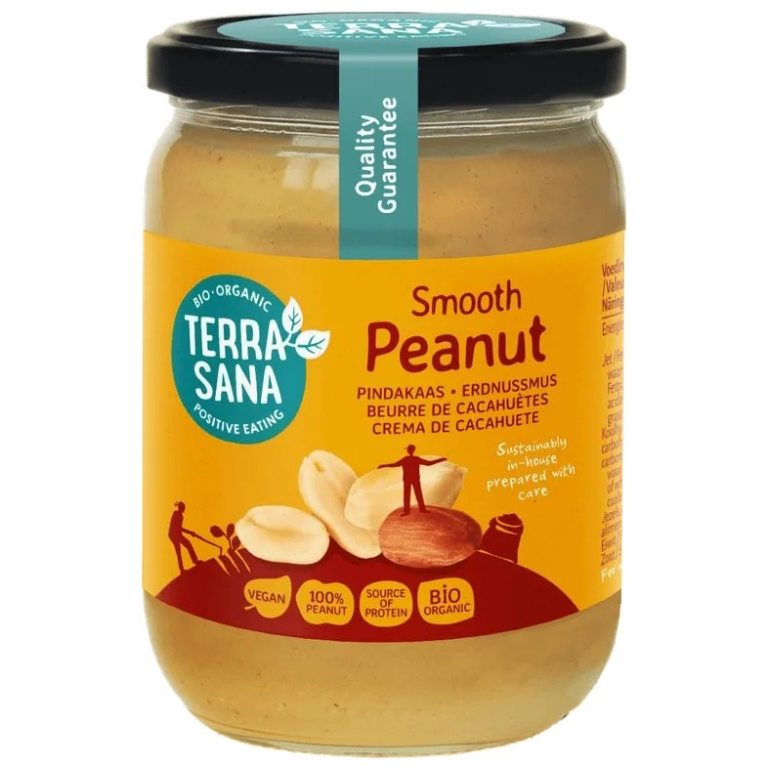 KREM Z ORZESZKÓW ZIEMNYCH PRAŻONYCH 100 % BIO 500 g - TERRASANA