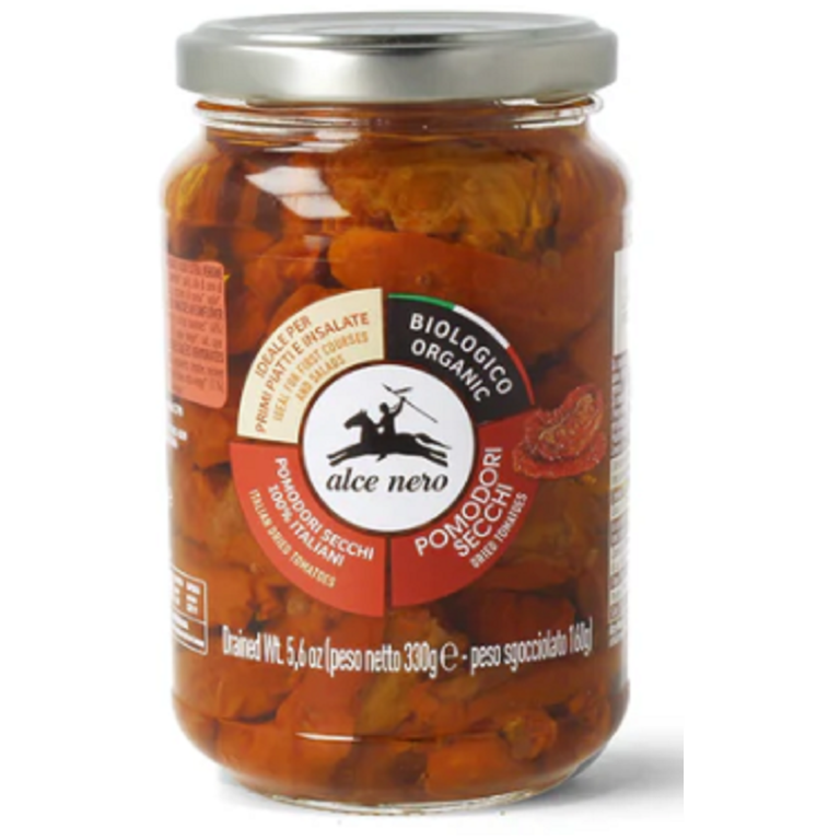 POMIDORY SUSZONE W OLIWIE BIO 330 g (160 g) - ALCE NERO