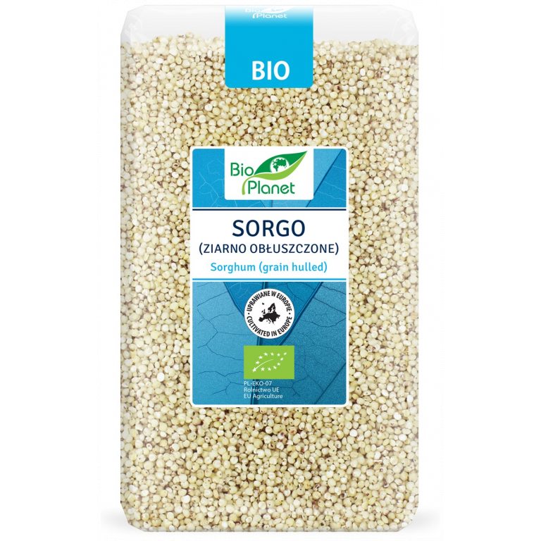 SORGO (ZIARNO OBŁUSZCZONE) BIO 1 kg - BIO PLANET