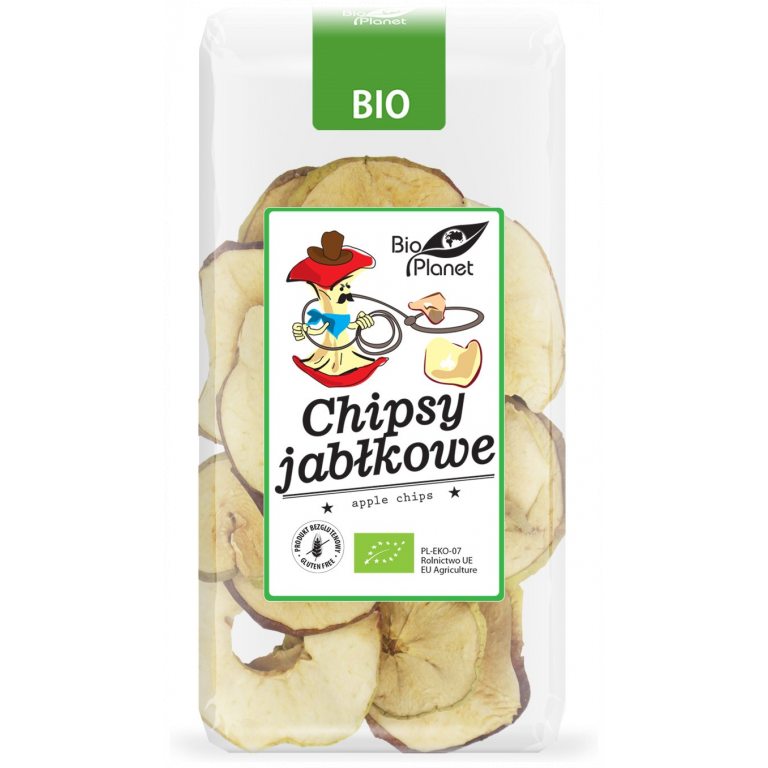 CHIPSY JABŁKOWE BEZGLUTENOWE BIO 30 g - BIO PLANET