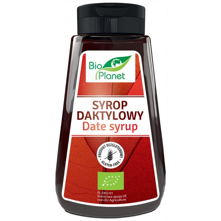 SYROP DAKTYLOWY BEZGLUTENOWY BIO 340 g - BIO PLANET