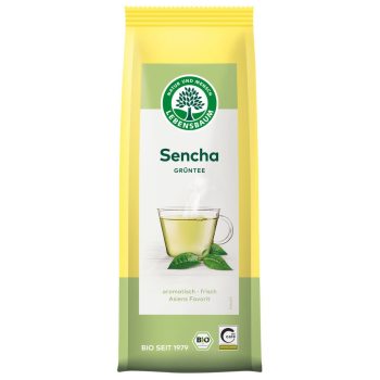 HERBATA ZIELONA SENCHA LIŚCIASTA BIO 75 g - LEBENSBAUM