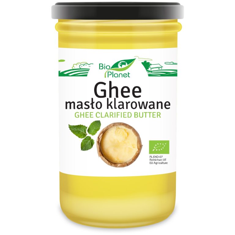 MASŁO KLAROWANE GHEE BIO 425 g (446 ml) - BIO PLANET
