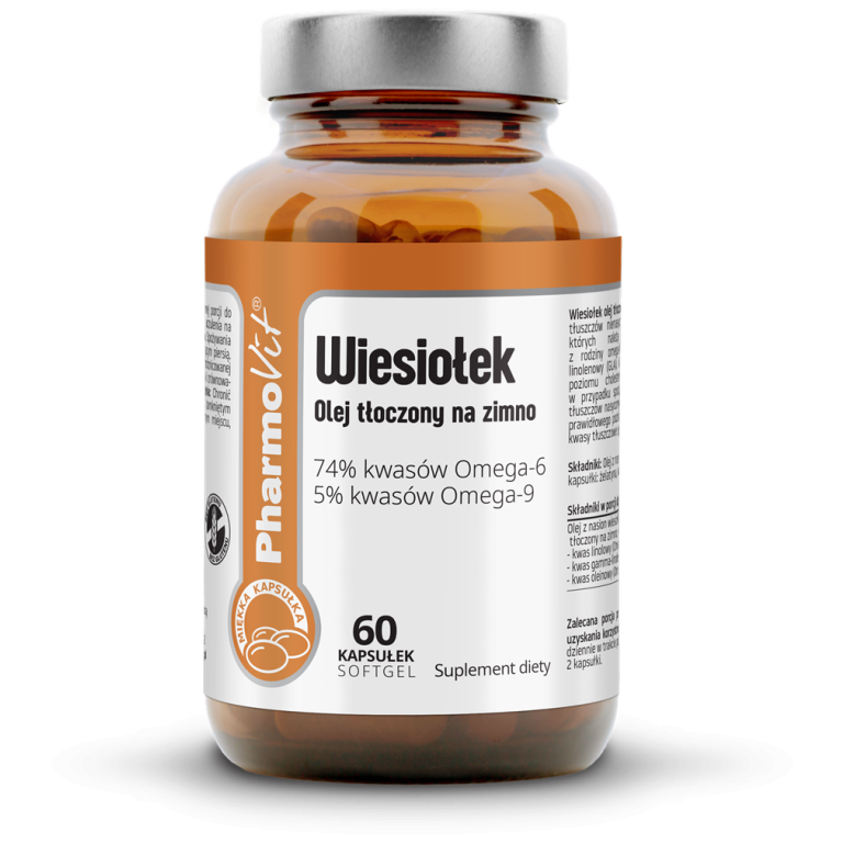 WIESIOŁEK (500 mg) BEZGLUTENOWY 60 KAPSUŁEK - PHARMOVIT (CLEAN LABEL)