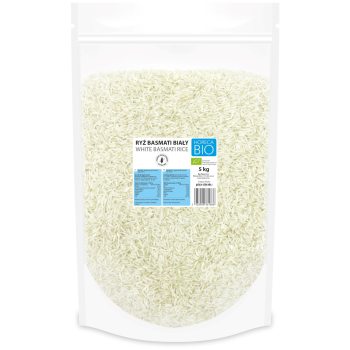 RYŻ BASMATI BIAŁY BEZGLUTENOWY BIO 5 kg - HORECA (BIO PLANET)