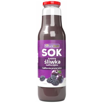 SOK Z SUSZONYCH ŚLIWEK KALIFORNIJSKICH 750 ml - NATURAVENA