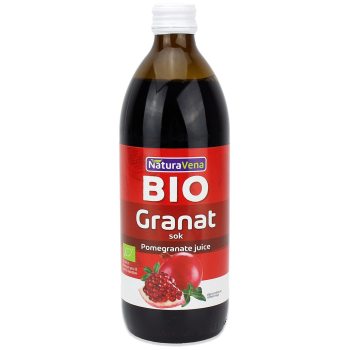SOK Z GRANATU 100 % BIO 500 ml - NATURAVENA