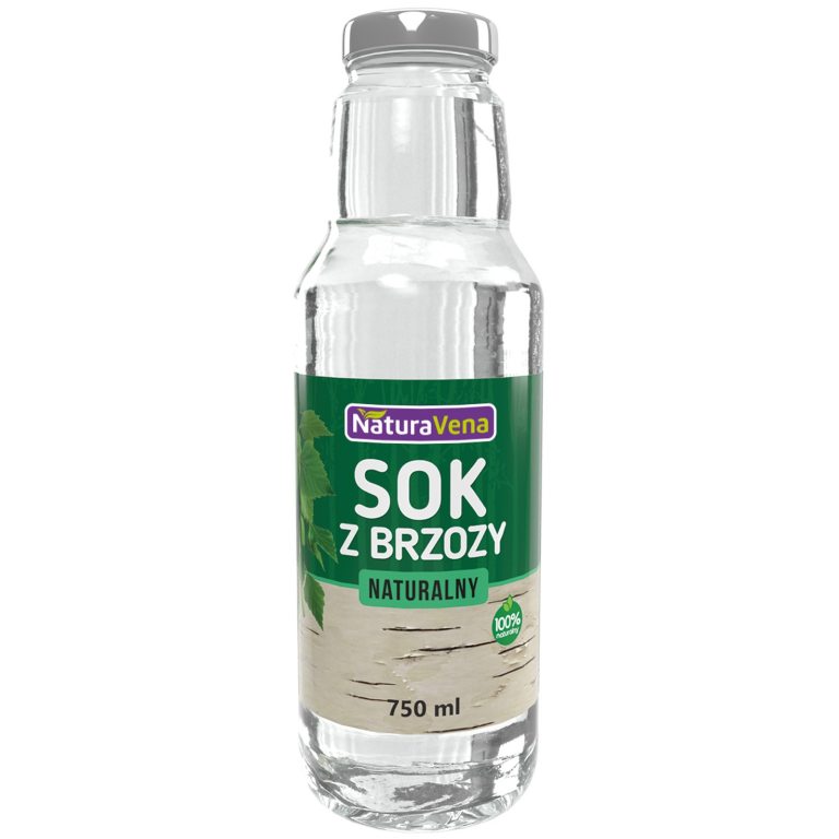 SOK Z BRZOZY NATURALNY 750 ml - NATURAVENA