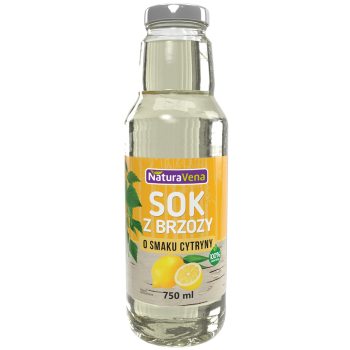 SOK Z BRZOZY Z CYTRYNĄ 750 ml - NATURAVENA