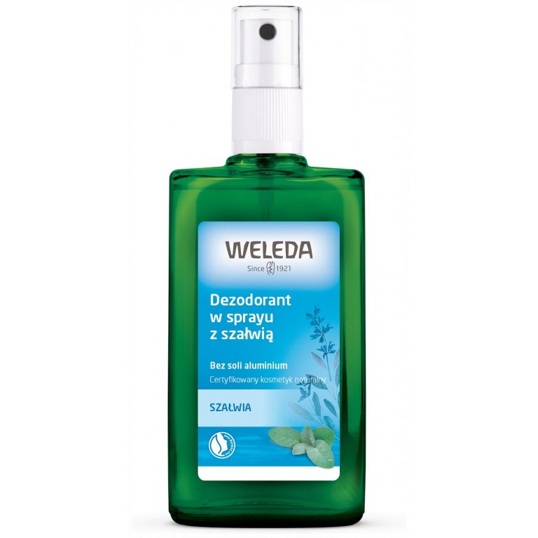 DEZODORANT W SPRAYU 24 h Z SZAŁWIĄ ECO 100 ml - WELEDA