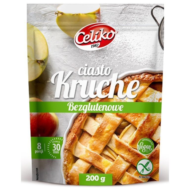 MIESZANKA DO WYPIEKU CIASTA KRUCHEGO BEZGLUTENOWA 200 g - CELIKO