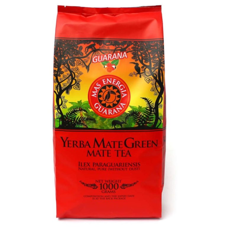 YERBA MATE GREEN MAS ENERGIA GUARANA 1 kg - MATE GREEN