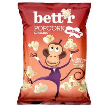 POPCORN Z SOLĄ MORSKĄ BIO 60 g - BETT'R