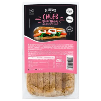 CHLEB BOCHENKOWY WIELOZIARNISTY JASNY BEZGLUTENOWY 250 g - GLUTENEX