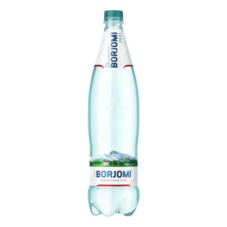 NATURALNA WODA MINERALNA GAZOWANA 1 L - BORJOMI