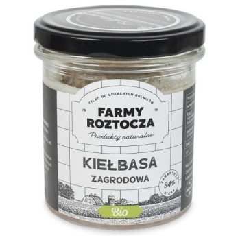 KIEŁBASA ZAGRODOWA BIO 250 g (SŁOIK) - FARMY ROZTOCZA