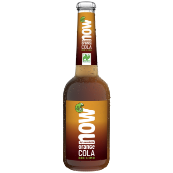 ORANGE COLA (Z GUARANĄ) BIO 330 ml - NOW