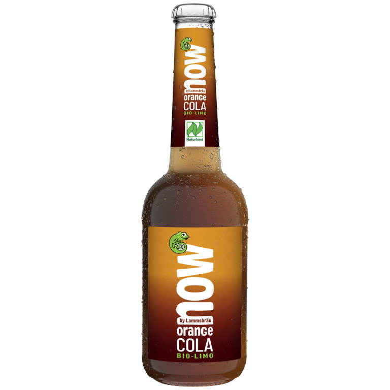 ORANGE COLA (Z GUARANĄ) BIO 330 ml - NOW