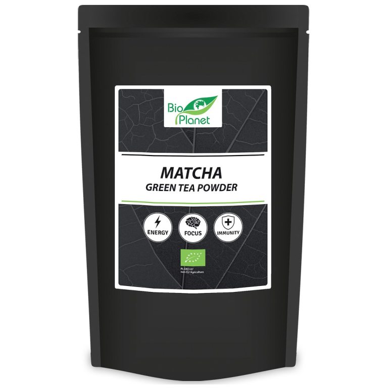 HERBATA ZIELONA MATCHA BIO 500 g - BIO PLANET INTERNATIONAL