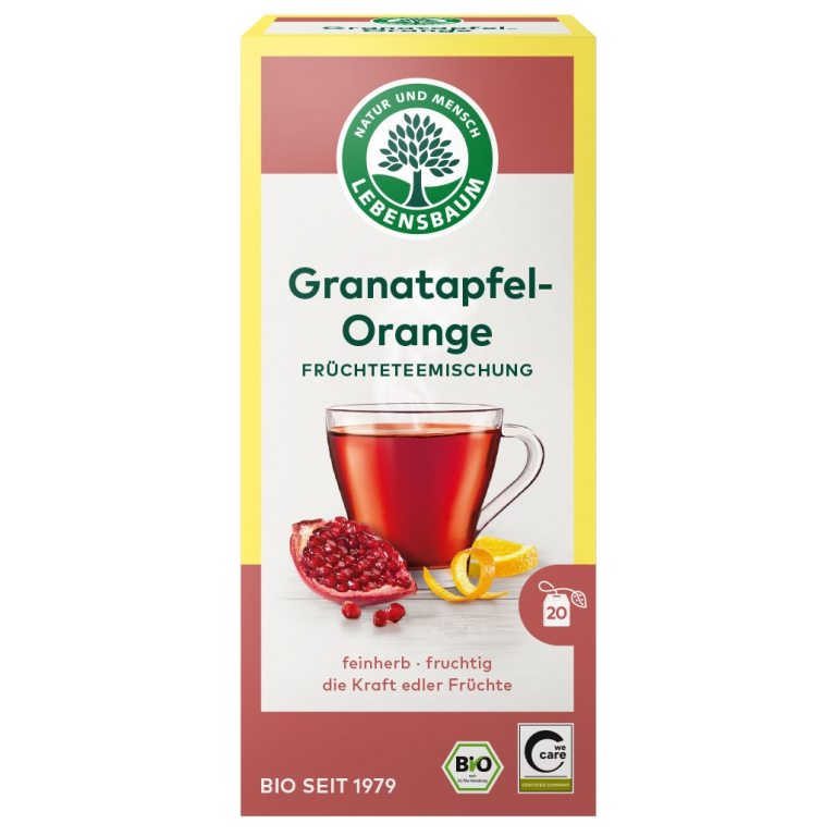HERBATKA GRANAT - POMARAŃCZA BIO (20 x 2 g) 40 g - LEBENSBAUM