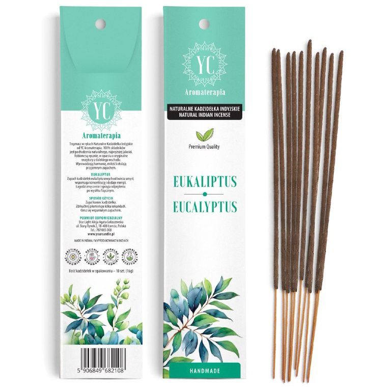 KADZIDEŁKA INDYJSKIE EUKALIPTUS (10 szt.) 16 g - YOUR CANDLE