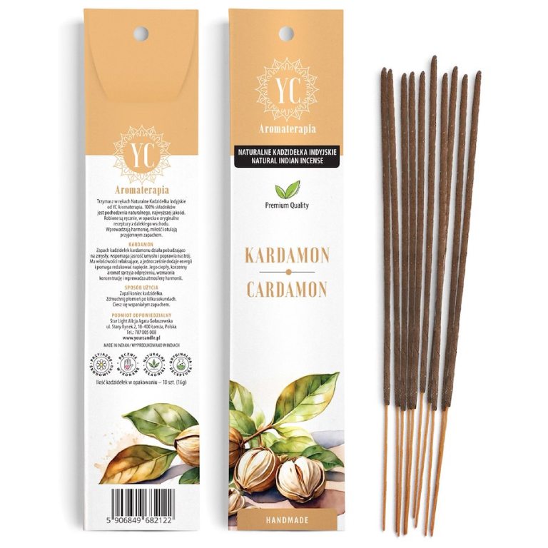 KADZIDEŁKA INDYJSKIE KARDAMON (10 szt.) 16 g - YOUR CANDLE